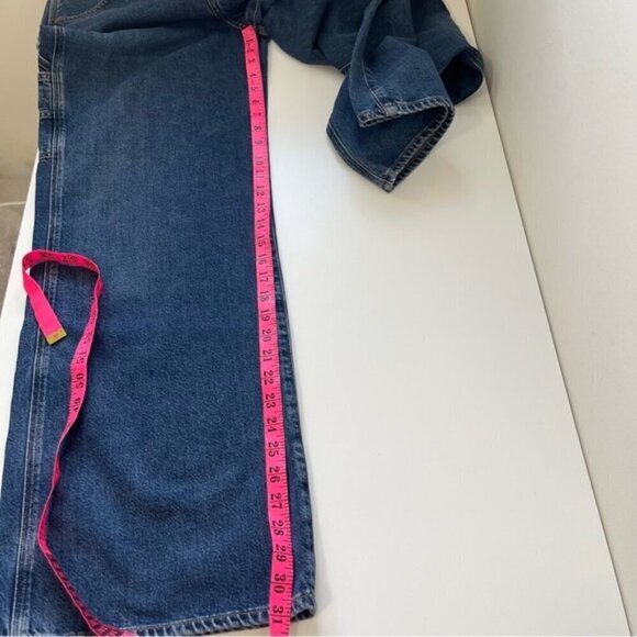 Agolde Magda Denim Carpenter in Darkness - Picture 9 of 13